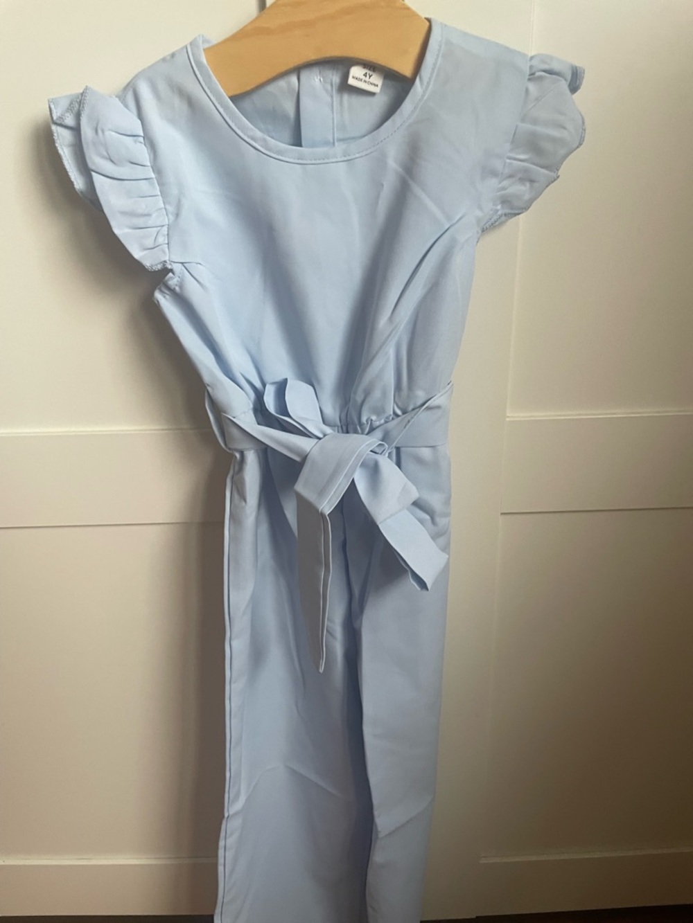 SHEIN pastel blue jumpsuit